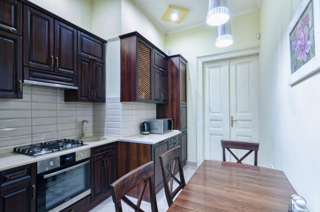 Apartment Grebinky 9 Lviv Eksteriør billede